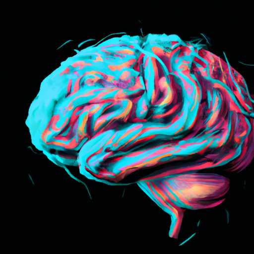 איור המתאר את המוח עם אזורים מודגשים הנוגעים לקלות פסיכומטרית